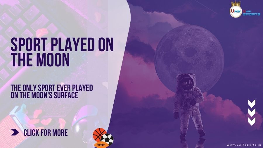 The only sport ever played on the moon’s surface